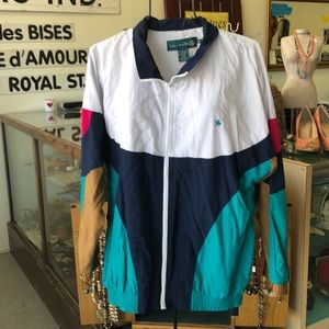 Vintage retro windbreaker